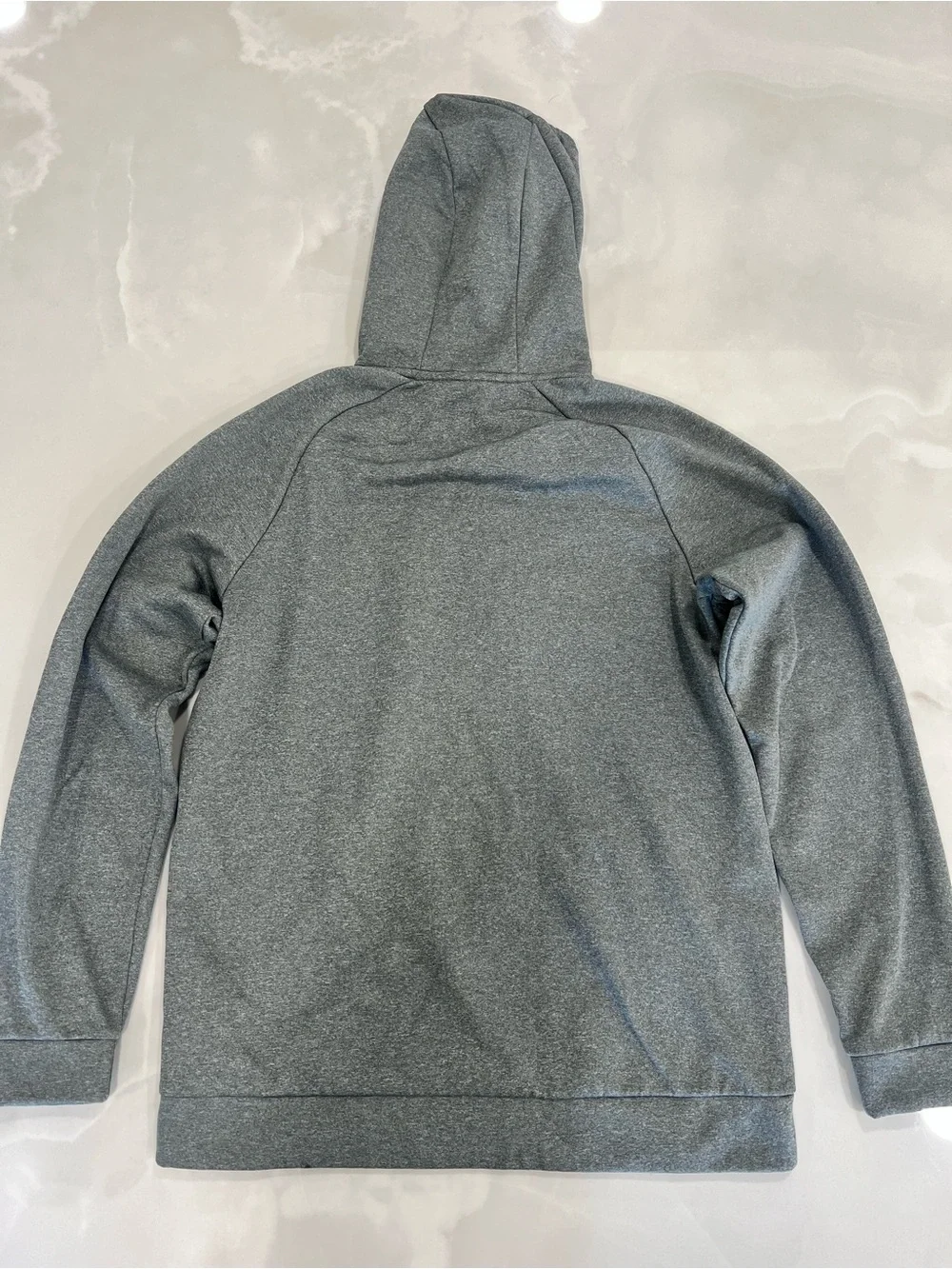 Nike Gray Pullover Hoodie with Camouflage Logo AJ4452-091 - Picture 2 of 4